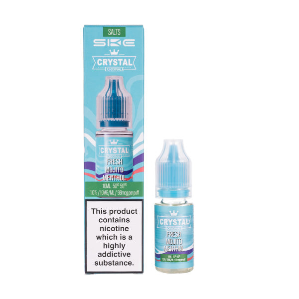 SKE Crystal Originals V2  - Fresh Mojito Menthol  10ml (Nic Salt)