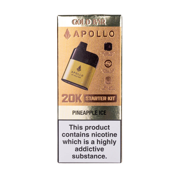 Gold Bar Apollo 20k Pod Kit