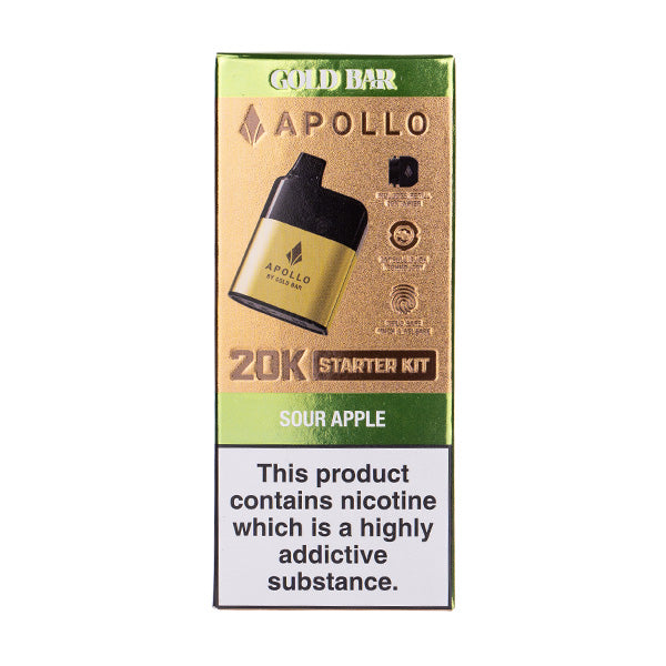 Gold Bar Apollo 20k Pod Kit