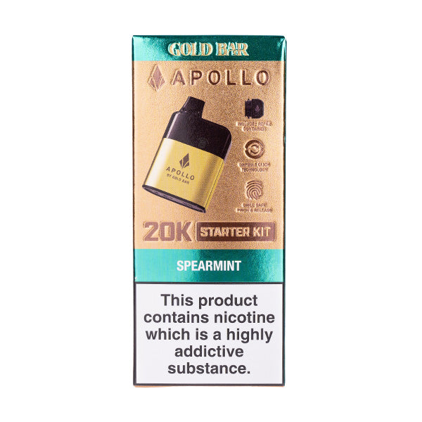 Gold Bar Apollo 20k Pod Kit