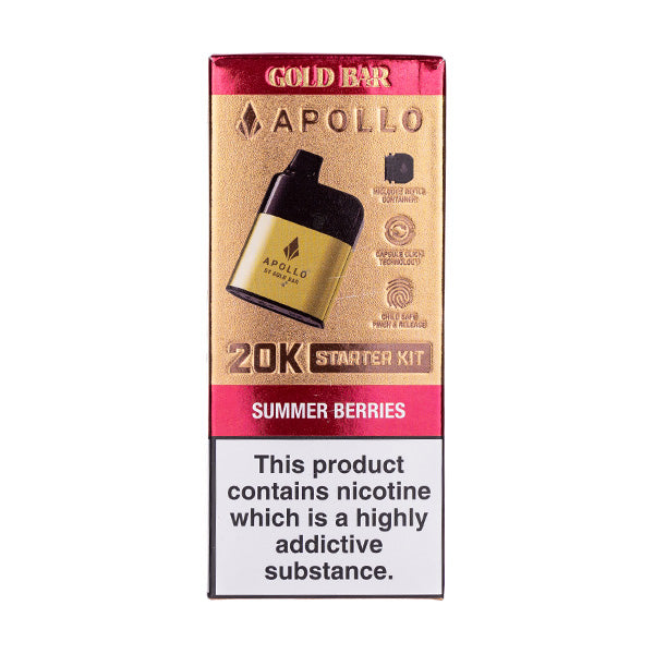 Gold Bar Apollo 20k Pod Kit