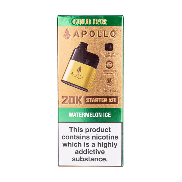 Gold Bar Apollo 20k Pod Kit