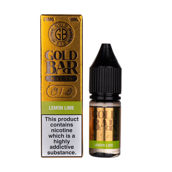 Gold Bar Nic Salts - Lemon Lime