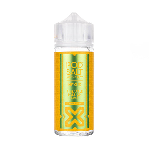 Pineapple Passion Lime 100ml Shortfill E-liquid by Pod Salt Nexus