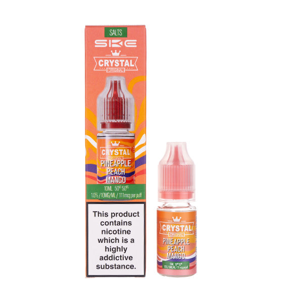 SKE Crystal Originals V2 - Pineapple Peach Mango 10ml (Nic Salt)