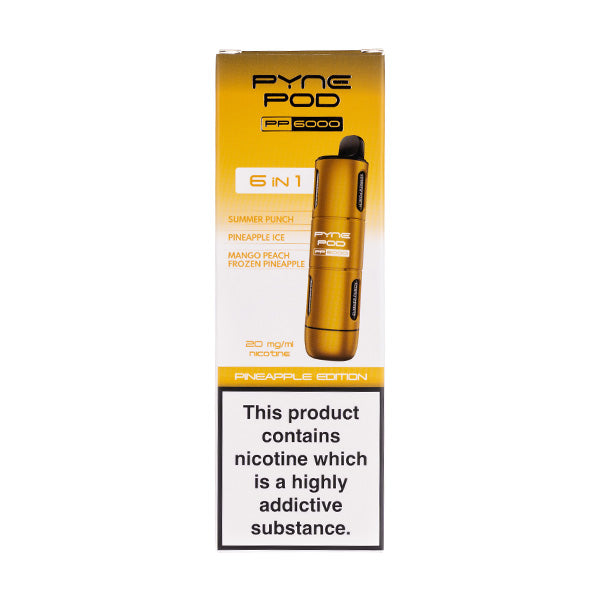 Pyne Pod PP6000 6-in-1 Disposable Vape