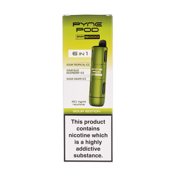 Pyne Pod PP6000 6-in-1 Disposable Vape