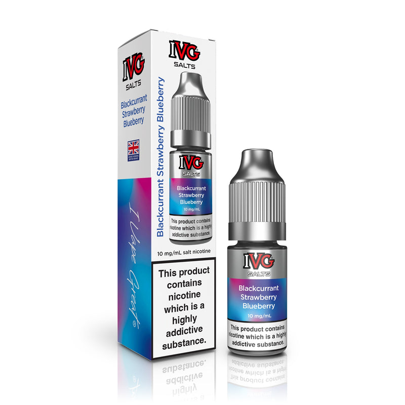 IVG - Blackcurrant Strawberry Blueberry 10ml (Nic Salt)