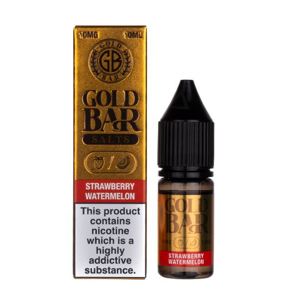 Gold Bar Nic Salts - Strawberry Watermelon