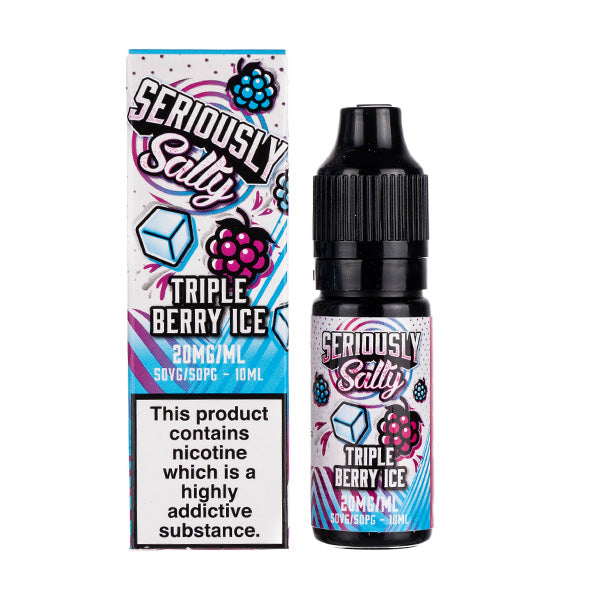 Seriously Fusionz- Triple Berry Ice 10ml (Nic Salt)