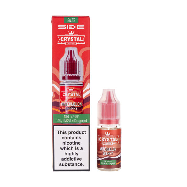 SKE Crystal Originals V2 - Watermelon Cherry 10ml (Nic Salt)