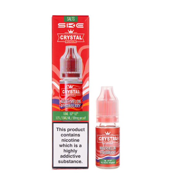 SKE Crystal Originals V2 - Watermelon Strawberry 10ml (Nic Salt)