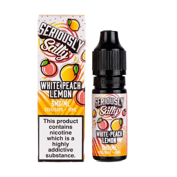 Seriously Fusionz - White Peach Lemon 10ml (Nic Salt)